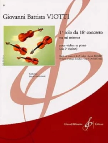 1er solo du 18e concerto en Mi mineur Visual